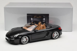 Porsche Boxster S 981 Basalt Black Minichamps 1:18 WAP0210160C Metal — zdjęcie 8 z 8