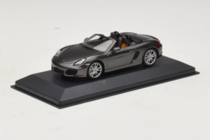 Porsche Boxster 981 S Grey Metallic Minichamps 1:43 PORSCHE005 Metal — zdjęcie 2 z 4