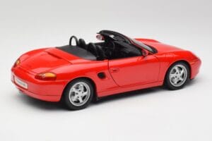 Porsche Boxster S 986 Guards Czerwony UT Models 1:18 27861-M1 Metal — zdjęcie 3 z 8