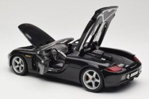 Porsche Carrera GT 980 Czarny Maisto 1:18 36622 Metal — zdjęcie 5 z 8