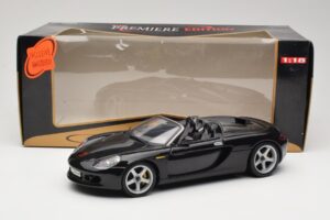 Porsche Carrera GT 980 Czarny Maisto 1:18 36622 Metal — zdjęcie 8 z 8