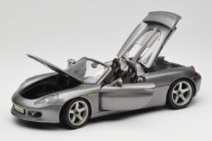 Porsche Carrera GT Szary Metalik Maisto 1:18 36622-R1 Metal — zdjęcie 2 z 8
