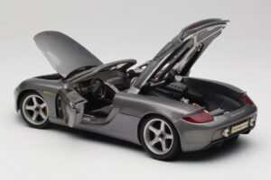 Porsche Carrera GT Szary Metalik Maisto 1:18 36622-R1 Metal — zdjęcie 5 z 8