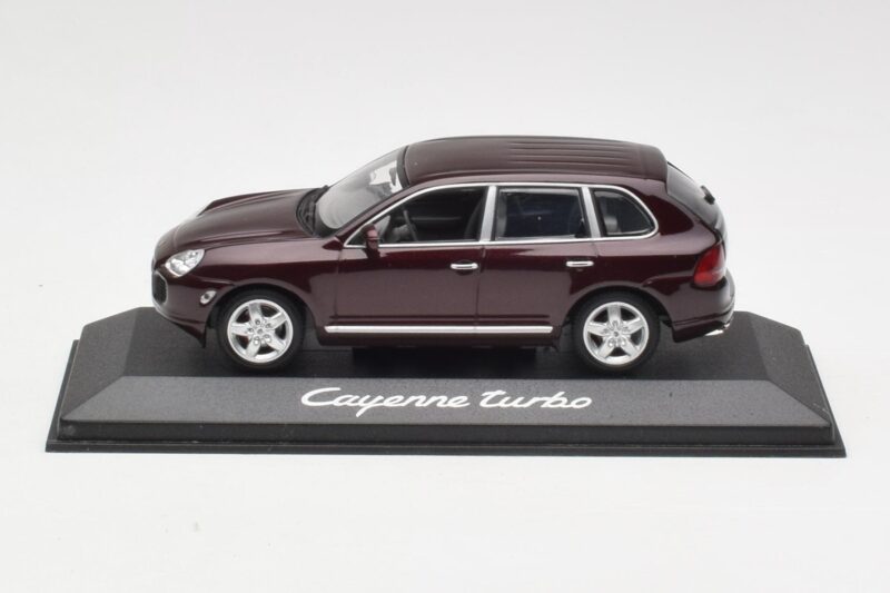 Porsche Cayenne 955 Turbo Ciemnoczerwony Minichamps 1:43 WAPC2000113 Metal