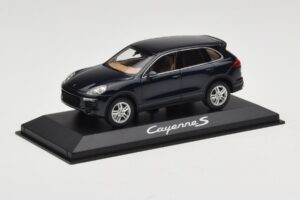 Porsche Cayenne 958 S Blue Metallic Minichamps 1:43 WAP0200060E Metal — zdjęcie 2 z 4