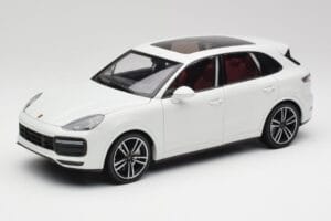 Porsche Cayenne 9YA Turbo Biały Metallic Minichamps 1:18 155042560 Metal