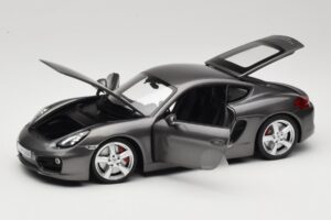 Porsche Cayman 981 S Szary Minichamps 1:18 WAP0210070D Metal — zdjęcie 2 z 8
