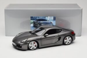 Porsche Cayman 981 S Szary Minichamps 1:18 WAP0210070D Metal — zdjęcie 8 z 8