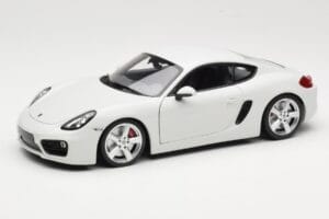 Porsche Cayman 981 Biały Minichamps 1:18 113062221 Metal