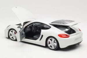 Porsche Cayman 981 Biały Minichamps 1:18 113062221 Metal — zdjęcie 5 z 8