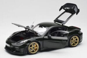 Porsche Cayman GT4 RS 982 Weissach Package Brewster Green Norev 1:18 187250 Metal — zdjęcie 2 z 8