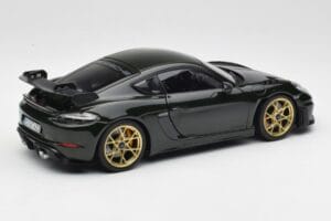 Porsche Cayman GT4 RS 982 Weissach Package Brewster Green Norev 1:18 187250 Metal — zdjęcie 3 z 8