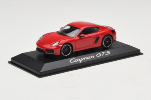 Porsche Cayman 981 GTS Czerwony Minichamps 1:43 WAP0200150E Metal — zdjęcie 2 z 5