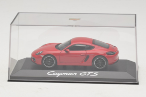 Porsche Cayman 981 GTS Czerwony Minichamps 1:43 WAP0200150E Metal — zdjęcie 4 z 5