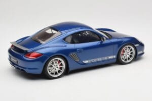 Porsche Cayman R 987.2 Aqua Blue Metallic GT Spirit 1:18 GT901 Żywica — zdjęcie 2 z 6