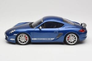 Porsche Cayman R 987.2 Aqua Blue Metallic GT Spirit 1:18 GT901 Żywica — zdjęcie 3 z 6