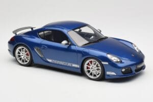 Porsche Cayman R 987.2 Aqua Blue Metallic GT Spirit 1:18 GT901 Żywica — zdjęcie 4 z 6