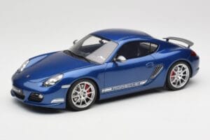 Porsche Cayman R 987.2 Aqua Blue Metallic GT Spirit 1:18 GT901 Żywica