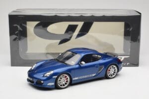 Porsche Cayman R 987.2 Aqua Blue Metallic GT Spirit 1:18 GT901 Żywica — zdjęcie 6 z 6