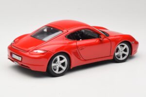 Porsche Cayman S 987.2 Czerwony Maisto 1:18 31122 Metal — zdjęcie 3 z 8