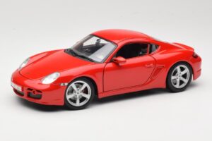 Porsche Cayman S 987.2 Czerwony Maisto 1:18 31122 Metal