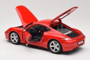 Porsche Cayman S 987.2 Czerwony Maisto 1:18 31122 Metal — zdjęcie 5 z 8