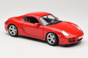 Porsche Cayman S 987.2 Czerwony Maisto 1:18 31122 Metal — zdjęcie 6 z 8