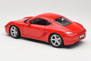 Porsche Cayman S 987.2 Czerwony Maisto 1:18 31122 Metal — zdjęcie 7 z 8