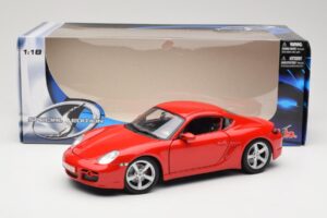 Porsche Cayman S 987.2 Czerwony Maisto 1:18 31122 Metal — zdjęcie 8 z 8