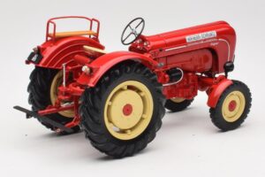 Porsche-Diesel Super Traktor Hofherr Schrantz Czerwony Minichamps 1:18 109183071 Metal — zdjęcie 3 z 8