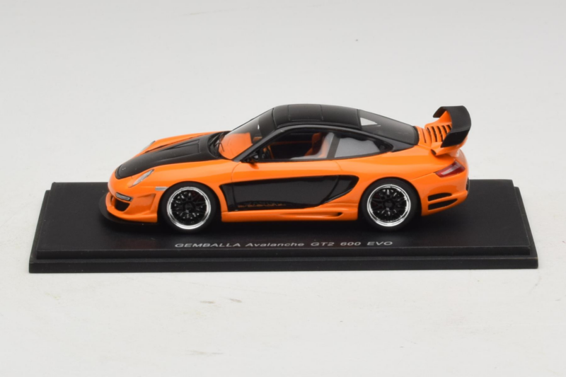 Porsche Gemballa Avalanche GT2 600 EVO 997 Pomarańczowy Spark 1:43 S0718 Żywica