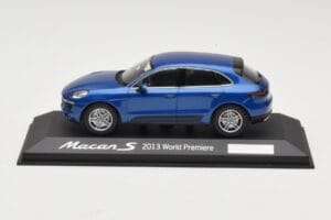 Porsche Macan 95B S Niebieski World Premiere Minichamps 1:43 WAP0201550E Metal