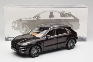 Porsche Macan 95B Turbo Mahoń Metalik Minichamps 1:18 110062500 Metal — zdjęcie 8 z 8
