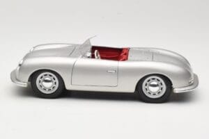 Porsche No. 1 Typ 356 Roadster Srebrny Maisto 1:18 50324 Metal — zdjęcie 4 z 8