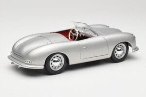 Porsche No. 1 356 Roadster Fish Srebrny Maisto 1:18 31853 Metal — zdjęcie 3 z 8