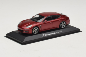 Porsche Panamera 970 4 Red Metallic Minichamps 1:43 WAP0201250E Metal — zdjęcie 2 z 5