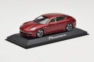 Porsche Panamera 970 Red Metallic Minichamps 1:43 WAP0200119 Metal — zdjęcie 2 z 4
