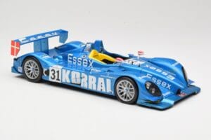 Porsche RS Spyder LMP2 #31 Team Essex C. Elgaard / J. Nielsen / K. Poulsen 24 Hours of Le Mans 2008 Norev 1:18 187519 Metal — zdjęcie 4 z 6