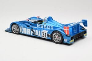 Porsche RS Spyder LMP2 #31 Team Essex C. Elgaard / J. Nielsen / K. Poulsen 24 Hours of Le Mans 2008 Norev 1:18 187519 Metal — zdjęcie 5 z 6