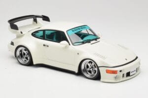 Porsche RWB 911 964 Flat Nose Grand Prix White GT Spirit 1:18 GT506 Żywica — zdjęcie 4 z 6