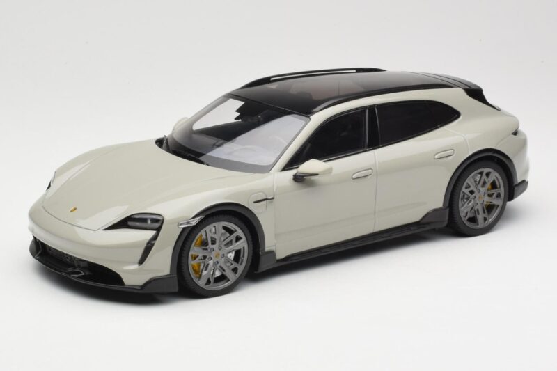 Porsche Taycan Cross Turismo Turbo S Chalk Grey Minichamps 1:18 155069302 Metal