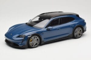 Porsche Taycan J1 Turbo S Cross Turismo Niebieski Minichamps 1:18 155069301 Metal