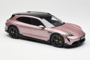 Porsche Taycan Turbo S Cross Turismo Różowy Metalik GT Spirit 1:18 GT440 Żywica — zdjęcie 4 z 6