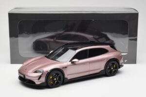 Porsche Taycan Turbo S Cross Turismo Różowy Metalik GT Spirit 1:18 GT440 Żywica — zdjęcie 6 z 6