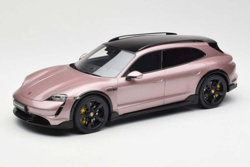 Porsche Taycan Turbo S Cross Turismo Różowy Metalik GT Spirit 1:18 GT440 Żywica