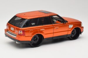 Range Rover Sport L320 Pomarańczowy Maisto 1:18 31081 Metal — zdjęcie 3 z 8
