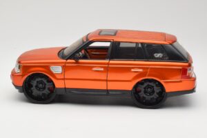 Range Rover Sport L320 Pomarańczowy Maisto 1:18 31081 Metal — zdjęcie 4 z 8