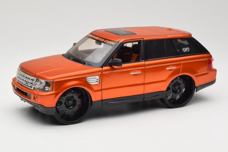 Range Rover Sport L320 Pomarańczowy Maisto 1:18 31081 Metal