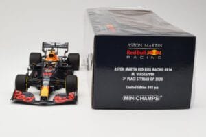 Red Bull Racing RB16 #33 M. Verstappen 3rd Place Styrian GP 2020 Minichamps 1:18 110200233 Metal — zdjęcie 6 z 6