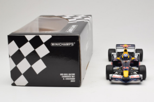 Red Bull RB1 Cosworth #14 D. Coulthard Red Bull Racing Showcar 2005 Minichamps 1:18 100050084 Metal — zdjęcie 7 z 7